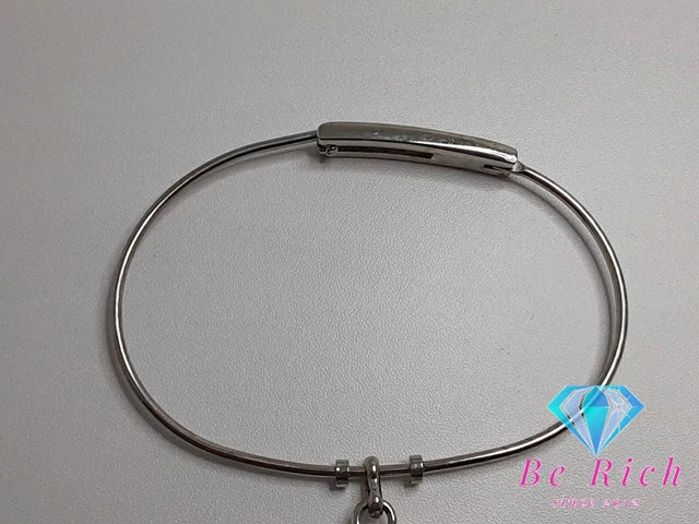 ポーラ POLA レディース 腕時計 ピンク シルバー SS ブレス アナログ クォーツ QZ ウォッチ バングル 【中古】【送料無料】 ht4967