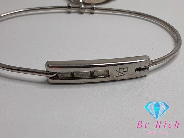 ポーラ POLA レディース 腕時計 ピンク シルバー SS ブレス アナログ クォーツ QZ ウォッチ バングル 【中古】【送料無料】 ht4967