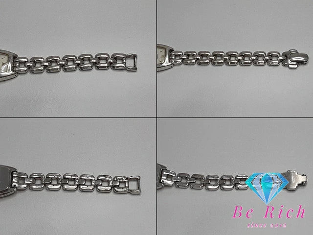 セイコー SEIKO レディース 腕時計 4N21-2090 白 ホワイト シルバー SS ブレス アナログ クォーツ QZ ウォッチ 【中古】【送料無料】ht4989