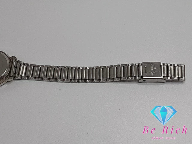 バロック Baroque レディース 腕時計 水色 ライト ブルー シルバー SS ブレス アナログ クォーツ QZ ウォッチ 【中古】【送料無料】 ht4996