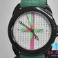 モントレス MONTRES メンズ 腕時計 5001.301 白 緑 ホワイト グリーン SS ブレス アナログ クォーツ QZ ウォッチ 【中古】【送料無料】 ht5003