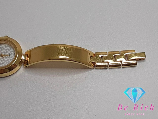 カシオ CASIO レディース 腕時計 LTP-2025 シルバー ゴールド SS ブレス アナログ クォーツ QZ ウォッチ バングル  【中古】【送料無料】ht5012