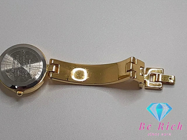 カシオ CASIO レディース 腕時計 LTP-2025 シルバー ゴールド SS ブレス アナログ クォーツ QZ ウォッチ バングル  【中古】【送料無料】ht5012