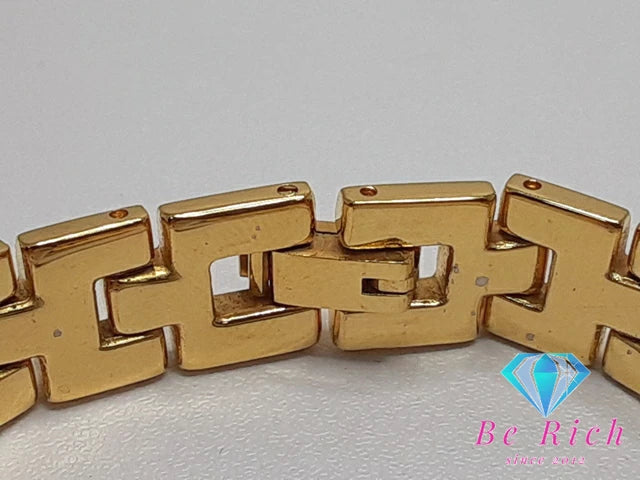 カシオ CASIO レディース 腕時計 LTP-2025 シルバー ゴールド SS ブレス アナログ クォーツ QZ ウォッチ バングル  【中古】【送料無料】ht5012