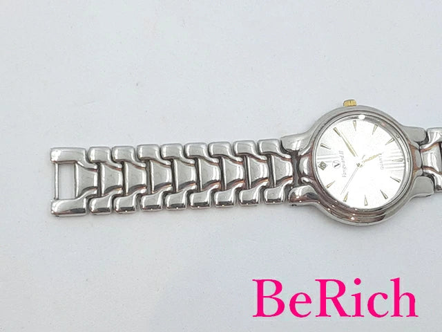 ヴァンガード Vanguard ll メンズ 腕時計 シルバー 文字盤 SS ブレス アナログ クォーツ QZ ウォッチ 【中古】【送料無料】 ht5018