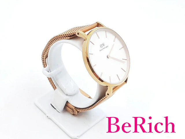 ダニエル ウェリントン Daniel Wellington レディース 腕時計 E32R1 白 ホワイト 文字盤 SS ブレス クォーツ ウォッチ DW 【中古】【送料無料】 ht5042