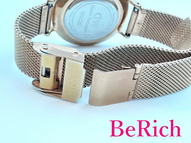 ダニエル ウェリントン Daniel Wellington レディース 腕時計 E32R1 白 ホワイト 文字盤 SS ブレス クォーツ ウォッチ DW 【中古】【送料無料】 ht5042