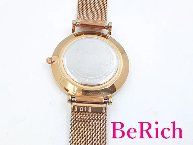 ダニエル ウェリントン Daniel Wellington レディース 腕時計 E32R1 白 ホワイト 文字盤 SS ブレス クォーツ ウォッチ DW 【中古】【送料無料】 ht5042