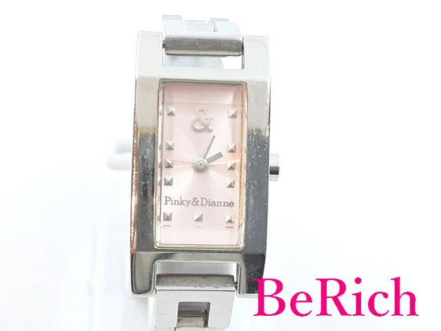 ピンキー アンド ダイアン PINKY ＆ DIANNE レディース 腕時計 1N01-0GR0 ピンク 文字盤 SS ブレス アナログ クォーツ QZ ウォッチ  【中古】【送料無料】ht5043