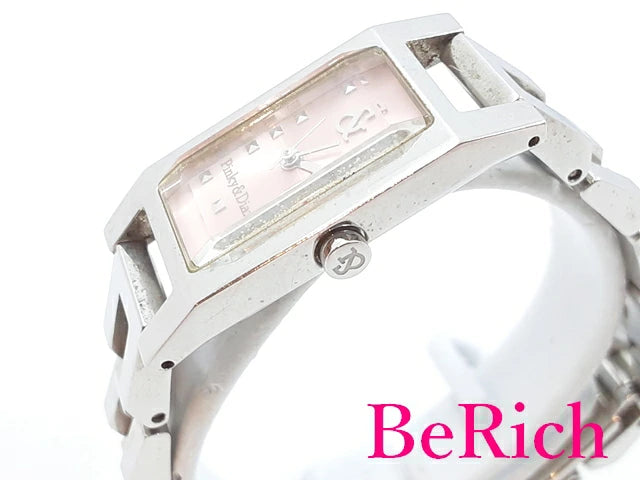 ピンキー アンド ダイアン PINKY ＆ DIANNE レディース 腕時計 1N01-0GR0 ピンク 文字盤 SS ブレス アナログ クォーツ QZ ウォッチ  【中古】【送料無料】ht5043