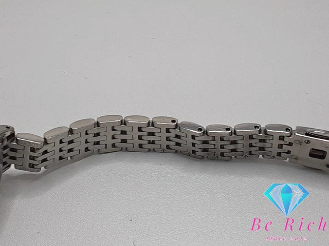 セイコー SEIKO エクセリーヌ ソーラー レディース 腕時計 SWCQ063 V117-0AS0 SS 白 ホワイト トノー アナログ クォーツ QZ ウォッチ EXCELINE 【中古】【送料無料】 ht5056