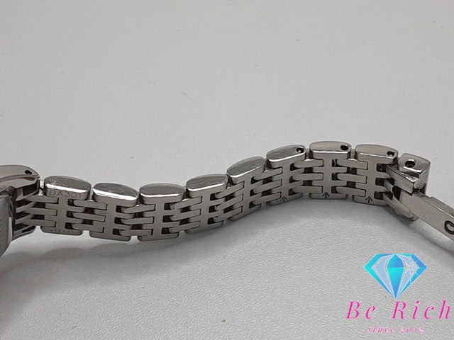 セイコー SEIKO エクセリーヌ ソーラー レディース 腕時計 SWCQ063 V117-0AS0 SS 白 ホワイト トノー アナログ クォーツ QZ ウォッチ EXCELINE 【中古】【送料無料】 ht5056