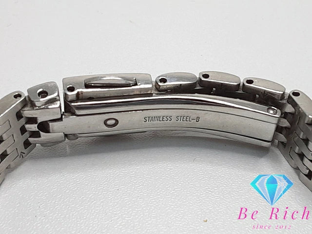 セイコー SEIKO エクセリーヌ ソーラー レディース 腕時計 SWCQ063 V117-0AS0 SS 白 ホワイト トノー アナログ クォーツ QZ ウォッチ EXCELINE 【中古】【送料無料】 ht5056