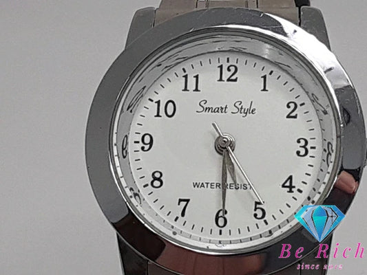 スマート スタイル Smart Style レディース腕時計 SSW-004A 白 ホワイト シルバー SS アナログ クォーツ QZ ウォッチ CK 【中古】【送料無料】 ht5067