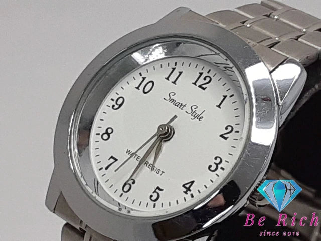 スマート スタイル Smart Style レディース腕時計 SSW-004A 白 ホワイト シルバー SS アナログ クォーツ QZ ウォッチ CK 【中古】【送料無料】 ht5067