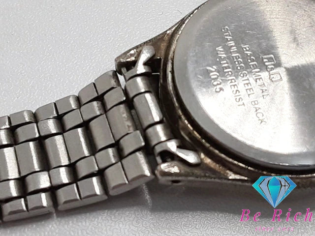 シチズン CITIZEN Q&Q ファルコン falcon レディース 腕時計 白 ホワイト SS ブレス アナログ クォーツ QZ ウォッチ  【中古】【送料無料】 ht5068