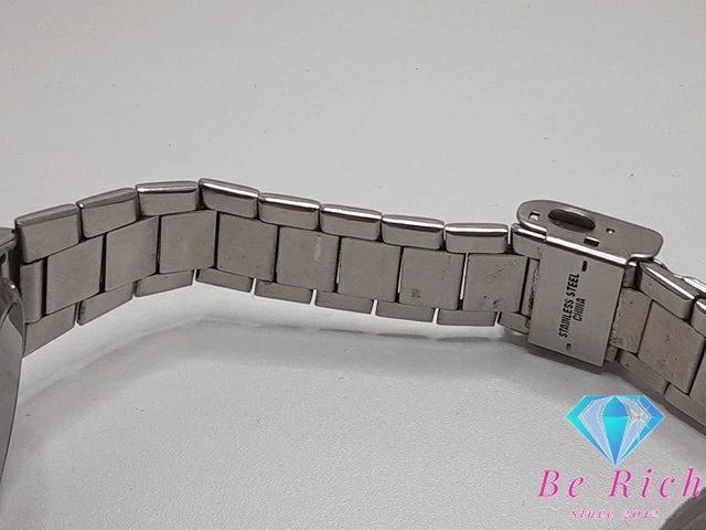 マーシャル MARSHAL 電波 メンズ 腕時計 A.S.18.H 白 ホワイト シルバー SS アナログ クォーツ QZ ウォッチ 【中古】【送料無料】 ht5070