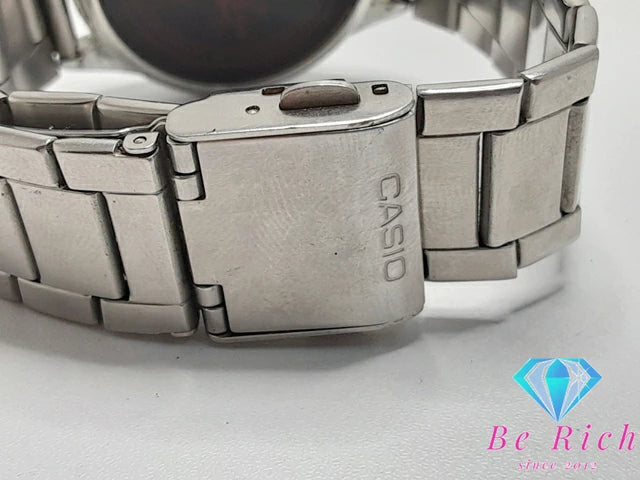 マーシャル MARSHAL 電波 メンズ 腕時計 A.S.18.H 白 ホワイト シルバー SS アナログ クォーツ QZ ウォッチ 【中古】【送料無料】 ht5070