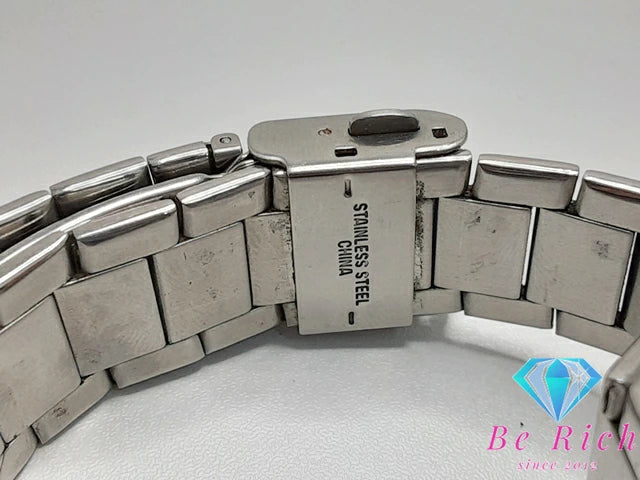 マーシャル MARSHAL 電波 メンズ 腕時計 A.S.18.H 白 ホワイト シルバー SS アナログ クォーツ QZ ウォッチ 【中古】【送料無料】 ht5070