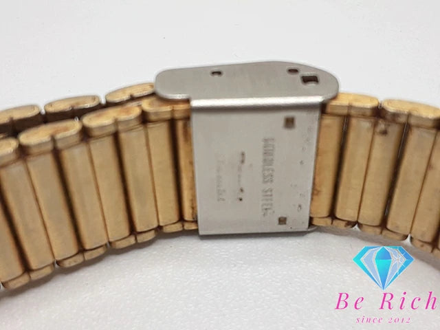 セイコー SEIKO レディース 腕時計 5P31-5270 白 ホワイト ゴールド SS アナログ クォーツ QZ ウォッチ 【中古】【送料無料】 ht5081