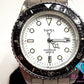 タイメックス TIMEX インディグロ メンズ 腕時計 デイト CR2016 CELL 白 ホワイト SS アナログ クォーツ QZ ウォッチ 【中古】【送料無料】 ht5198