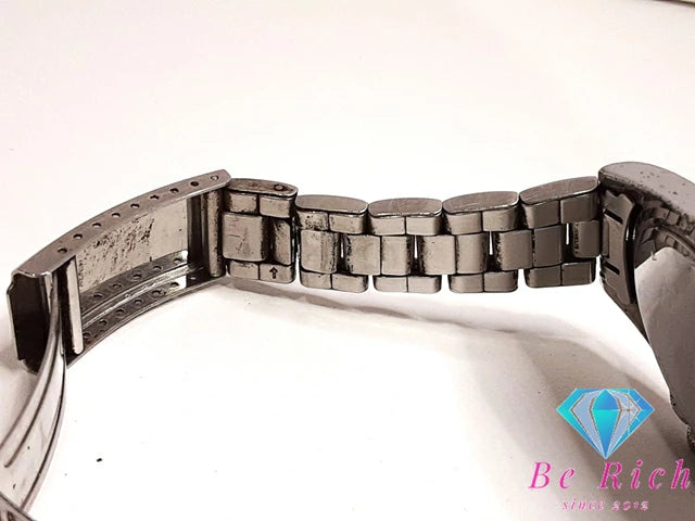 タイメックス TIMEX インディグロ メンズ 腕時計 デイト CR2016 CELL 白 ホワイト SS アナログ クォーツ QZ ウォッチ 【中古】【送料無料】 ht5198