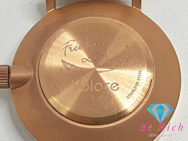 クラス フォーティーン Klasse 14 Mario Nobile Volare ヴォラーレ ユニセックス 腕時計 VO14RG003W ローズ ゴールド SS メッシュ ブレス ボーイズ アナログ クォーツ ウォッチ 【中古】【送料無料】 ht5269