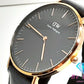 ダニエル ウェリントン Daniel Wellington クラシック シェフィールド ブラック レディース 腕時計 DW00100139 SS レザー アナログ クォーツ QZ ウォッチ DW CLASSIC SHEFFIELD BLACK 【中古】【送料無料】 ht5278