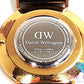 ダニエル ウェリントン Daniel Wellington クラシック シェフィールド ブラック レディース 腕時計 DW00100139 SS レザー アナログ クォーツ QZ ウォッチ DW CLASSIC SHEFFIELD BLACK 【中古】【送料無料】 ht5278