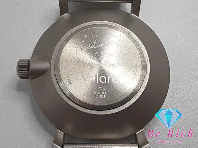 クラス フォーティーン Klasse 14 Mario Nobile Volare ヴォラーレ ユニセックス 腕時計 シルバー SS メッシュ ブレス ボーイズ アナログ クォーツ ウォッチ 【中古】【送料無料】 ht5290
