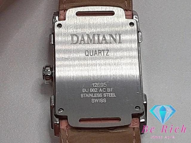 ダミアーニ DAMIANI レディース 腕時計 DU002 ACBF 11P ダイヤ ピンク シルバー SS アナログ クォーツ QZ ウォッチ 【中古】【送料無料】 ht5297