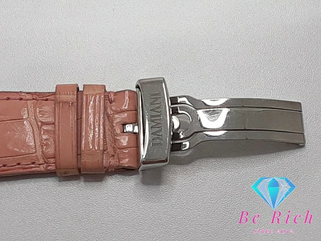 ダミアーニ DAMIANI レディース 腕時計 DU002 ACBF 11P ダイヤ ピンク シルバー SS アナログ クォーツ QZ ウォッチ 【中古】【送料無料】 ht5297