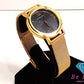 モーブッサン MAUBOUSSIN ルヴァンディカシオン 33mm 腕時計 9476103-700 13P ダイヤ 黒 ブラック ゴールド SS GP メッシュ ブレス アナログ クォーツ QZ ウォッチ ボーイズ REVENDICATION 【中古】【送料無料】 ht5299