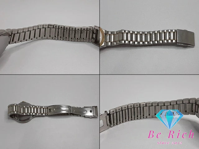 セイコー SEIKO スピリット メンズ 腕時計 7N01-7070 アイボリー シルバー SS ブレス アナログ クォーツ QZ ウォッチ SPIRIT 【中古】【送料無料】 ht5301