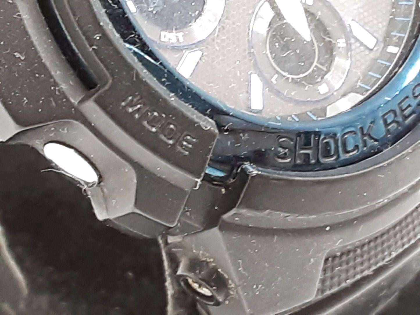 カシオ CASIO G-SHOCK メンズ 腕時計 AWG-M100A タフ ソーラー 黒 ブラック 樹脂 ブレス クォーツ QZ スタンダード ジーショック 【中古】【送料無料】ht5333