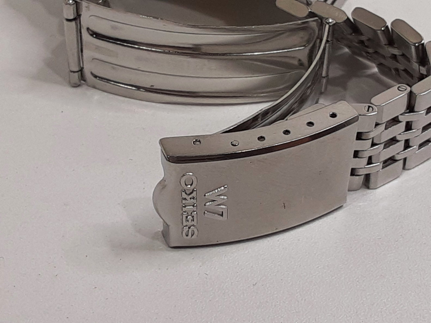 OH済 キング セイコー KING SEIKO 56KS ハイビート クロノメーター 自動巻き メンズ 腕時計 デイデイト 5626-7040 シルバー SS ブレス アナログ オートマ AT ウォッチ アンティーク ヴィンテージ HI-BEAT ワンピースケース  【中古】【送料無料】 ht5340