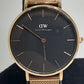 ダニエル ウェリントン Daniel Wellington クラシック B32R1 32MM レディース 腕時計 黒 ブラック ゴールド SS GP ブレス アナログ クォーツ QZ ウォッチ DW CLASSIC  【中古】【送料無料】 ht5366