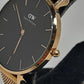 ダニエル ウェリントン Daniel Wellington クラシック B32R1 32MM レディース 腕時計 黒 ブラック ゴールド SS GP ブレス アナログ クォーツ QZ ウォッチ DW CLASSIC  【中古】【送料無料】 ht5366