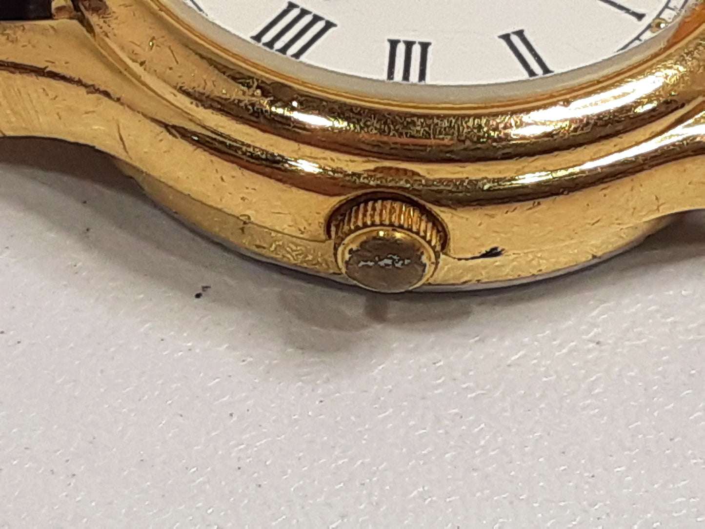 セイコー SEIKO アルバ ALBA レディース 腕時計 V501-X037 白 ホワイト ブラック 黒 SS レザー ブレス アナログ クオーツ QZ ウォッチ 【中古】【送料無料】 ht5379