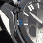 美品 カシオ CASIO エディフィス スクーデリア アルファタウリ メンズ 腕時計 ECB-20AT-2AJR 黒 ブラック シルバー ネイビー 紺 SS レザー ブレス モバイルリンク アナログ デジタル クォーツ QZ ウォッチ  【中古】【送料無料】 ht5431