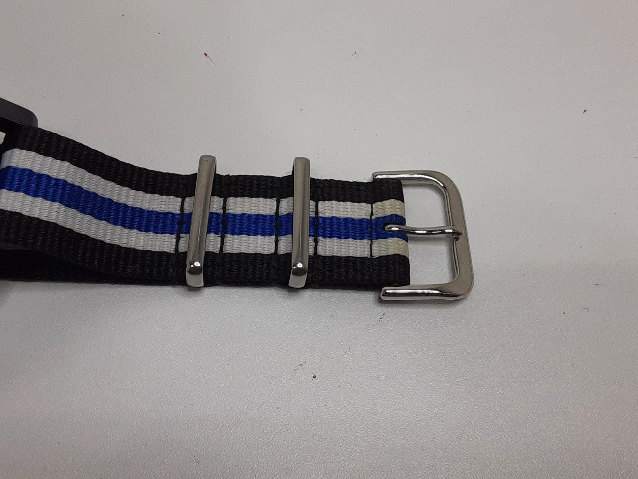 美品 カシオ CASIO エディフィス スクーデリア アルファタウリ メンズ 腕時計 ECB-20AT-2AJR 黒 ブラック シルバー ネイビー 紺 SS レザー ブレス モバイルリンク アナログ デジタル クォーツ QZ ウォッチ  【中古】【送料無料】 ht5431