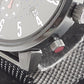 ポールスミス Paul Smith チャーチストリート クロノグラフ メンズ 腕時計 デイト J505-T021310 黒 ブラック SS メッシュ ブレス アナログ クォーツ QZ ウォッチ   【中古】【送料無料】 ht5425