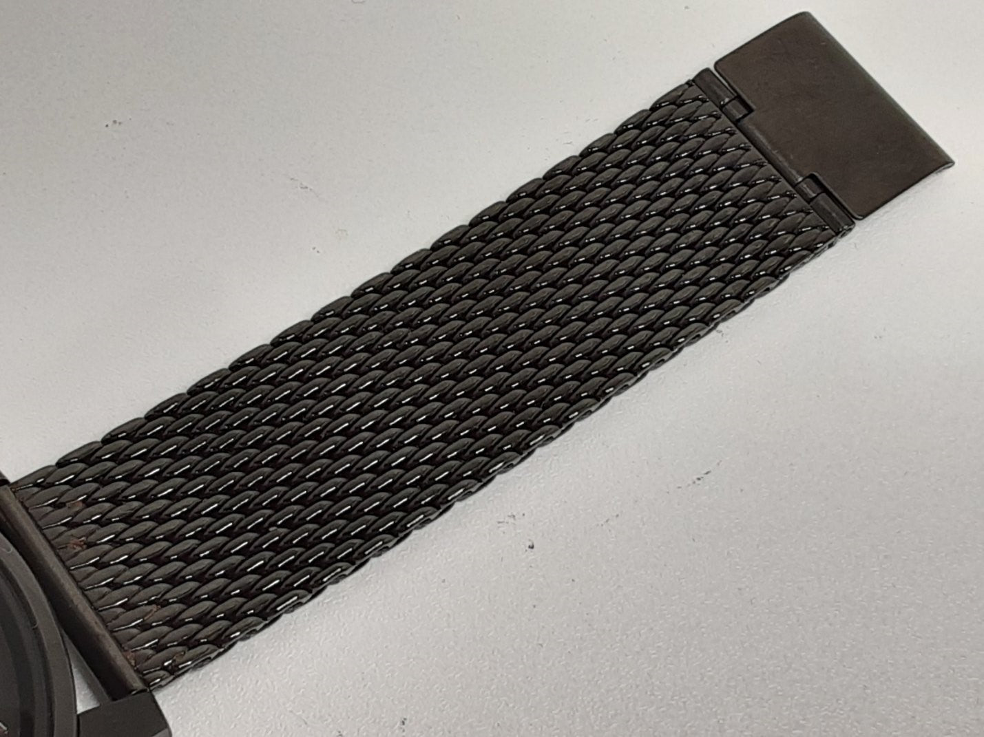 ポールスミス Paul Smith チャーチストリート クロノグラフ メンズ 腕時計 デイト J505-T021310 黒 ブラック SS メッシュ ブレス アナログ クォーツ QZ ウォッチ   【中古】【送料無料】 ht5425
