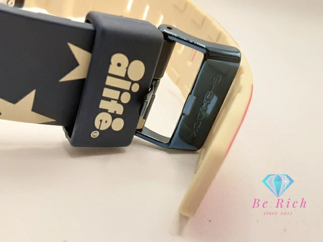 美品 カシオ CASIO G-SHOCK ALIFE メンズ 腕時計 GD-X6900AL -2JR 限定 モデル 星条旗 クリーム ブルー レッド 青 赤 SS 樹脂 ブレス デジタル クォーツ QZ ウォッチ ジーショック Gショック エーライフ  【中古】【送料無料】ht5426