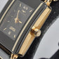 テクノス TECHNOS レディース 腕時計 T9796 黒 ブラック ゴールド SS ブレス アナログ クォーツ ウォッチ QZ 【中古】【送料無料】 ht5429