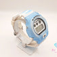 美品 カシオ CASIO G-SHOCK NBA 八村塁 選手 シグネチャー モデル メンズ 腕時計 DW-6900RH 水色 ライト ブルー  ホワイト 白 樹脂 SS デジタル クォーツ QZ ウォッチ Gショック ジーショック 【中古】【送料無料】 ht5432