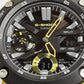 美品 カシオ CASIO G-SHOCK メンズ 腕時計 GA-2000 SS カーボン コア ガード イエロー ブラック 黄 黒 SS 樹脂 ブレス アナデジ クォーツ QZ ウォッチ Gショック ジーショック 【中古】【送料無料】ht5449