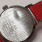 セイコー SEIKO アルバ アンジェーヌ レディース 腕時計 デイト VJ22-KPY0 ホワイト シルバー レッド 赤 SS レザー ブレス アナログ QZ ウォッチ ALBA ingenu  【中古】【送料無料】 ht5459