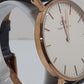ダニエル ウェリントン Daniel Wellington クラシック シェフィールド 腕時計 DW00100139 白 ホワイト 黒 ブラック SS レザー アナログ クォーツ QZ ウォッチ DW CLASSIC SHEFFIELD BLACK 【中古】【送料無料】 ht5463