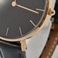 ダニエル ウェリントン Daniel Wellington クラシック ペティート シェフィールド 32MM レディース 腕時計 DW00100168 黒 ブラック SS レザー アナログ クォーツ QZ ウォッチ DW CLASSIC SHEFFIELD Petite BLACK 【中古】【送料無料】 ht5464